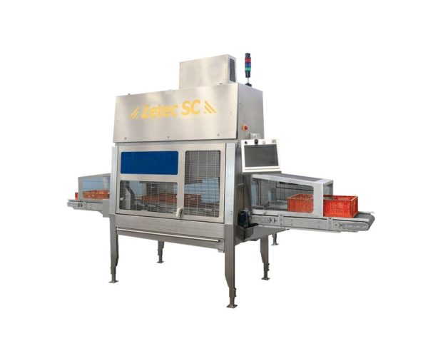 Centrifugadora para secado de cajas