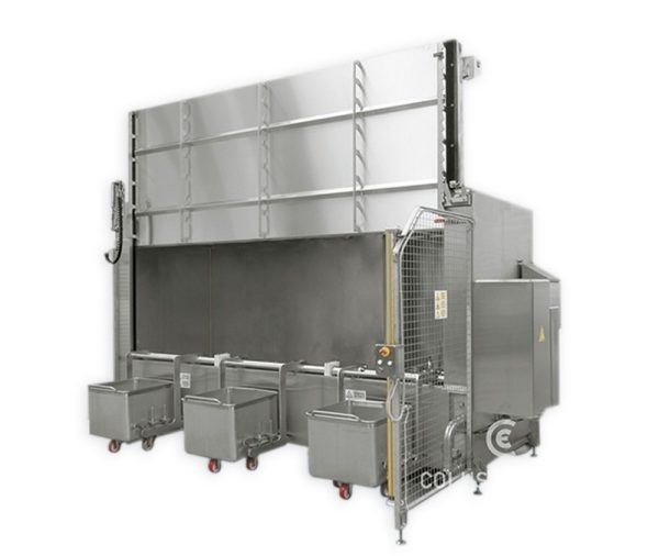 Lavadora de vagonetas