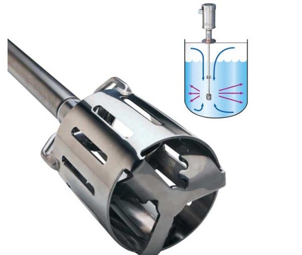 Sistema para mezclar y homogenizar ingredientes ROTOSOLVER MIXER